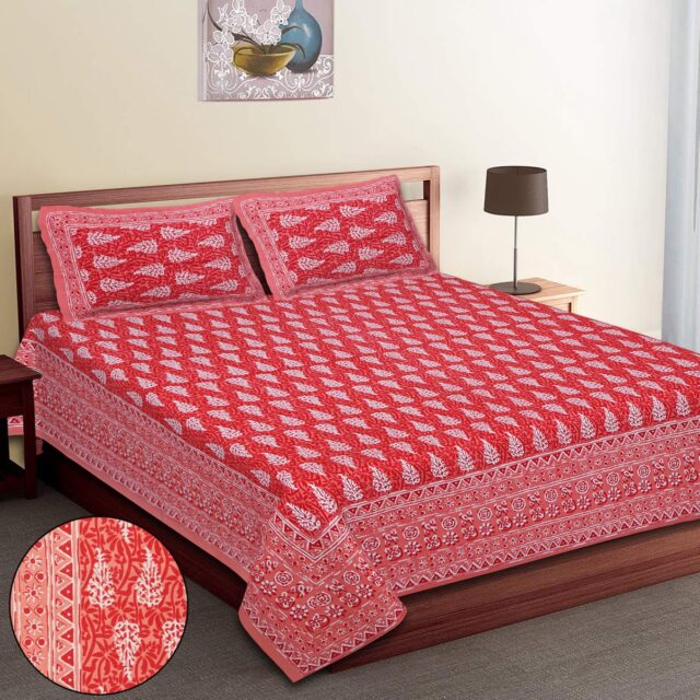 Best Cotton Jaipuri Double Bedsheet under 500