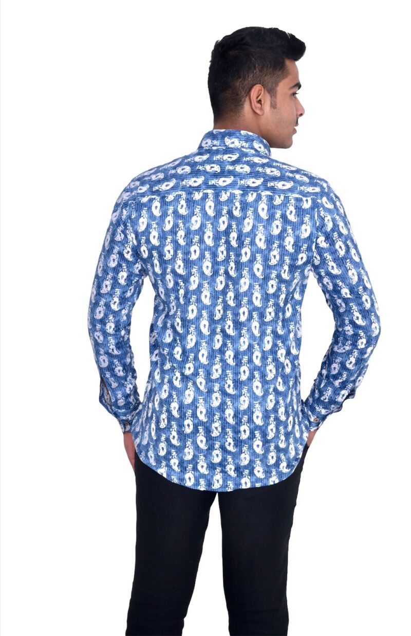 Sanganeri Print Shirt under 500 Rupees