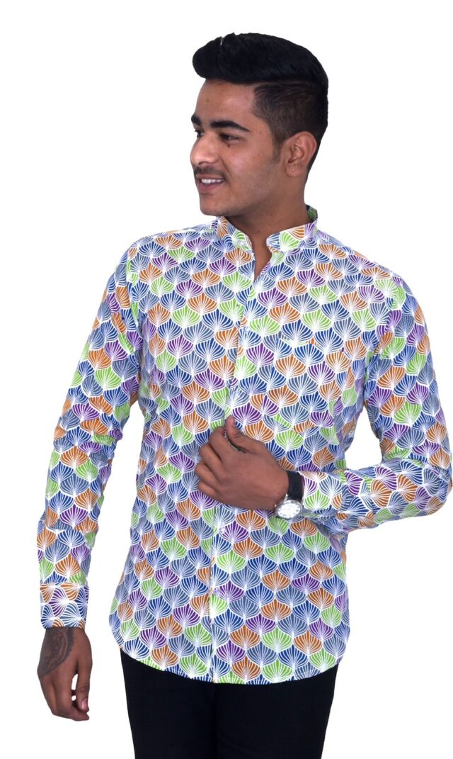 Sanganeri Print Shirt