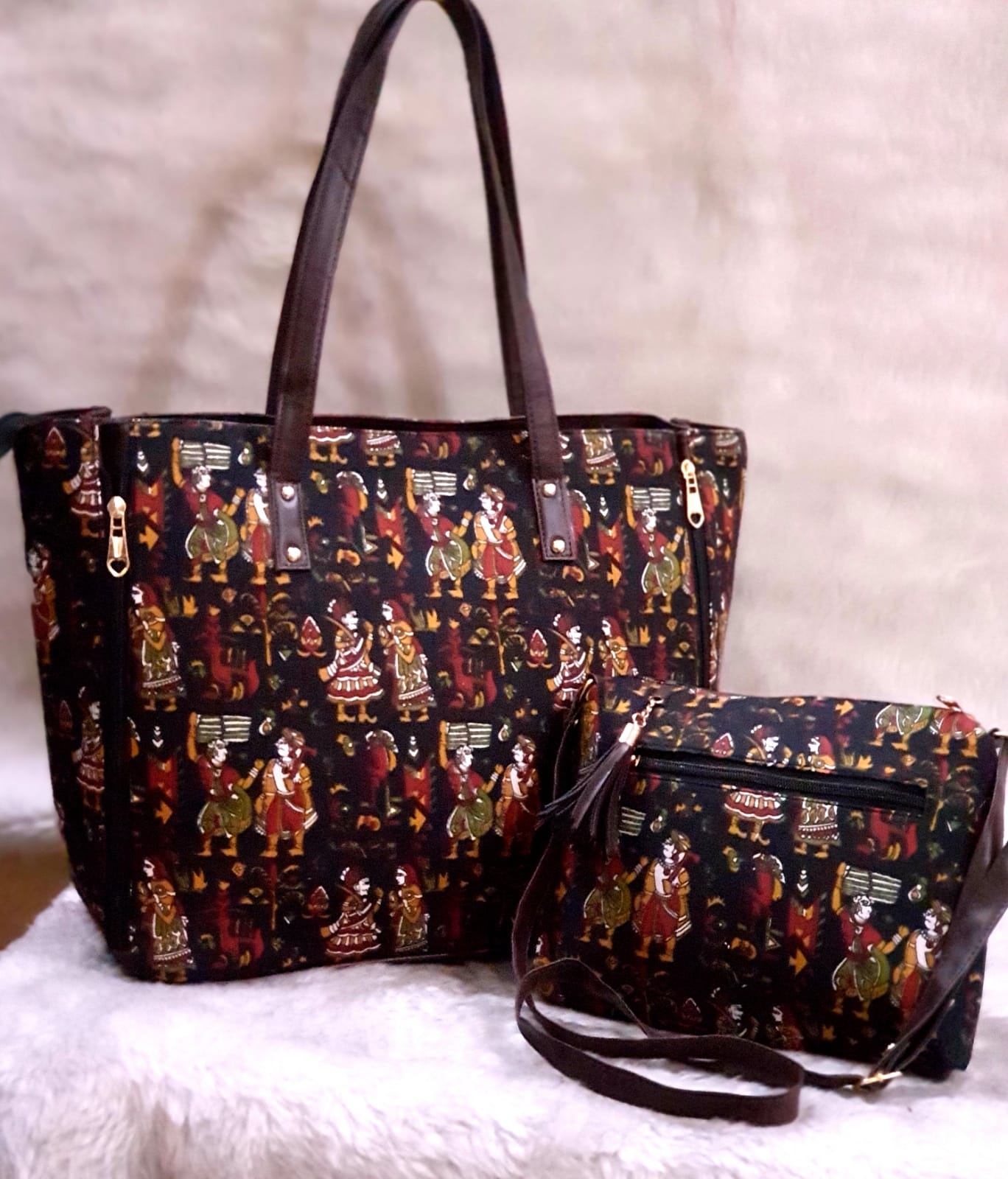 Croc Embossed Shoulder Bag Set, Women's Fashion Handbag & Coin Purse W – La  Boutique Dacula